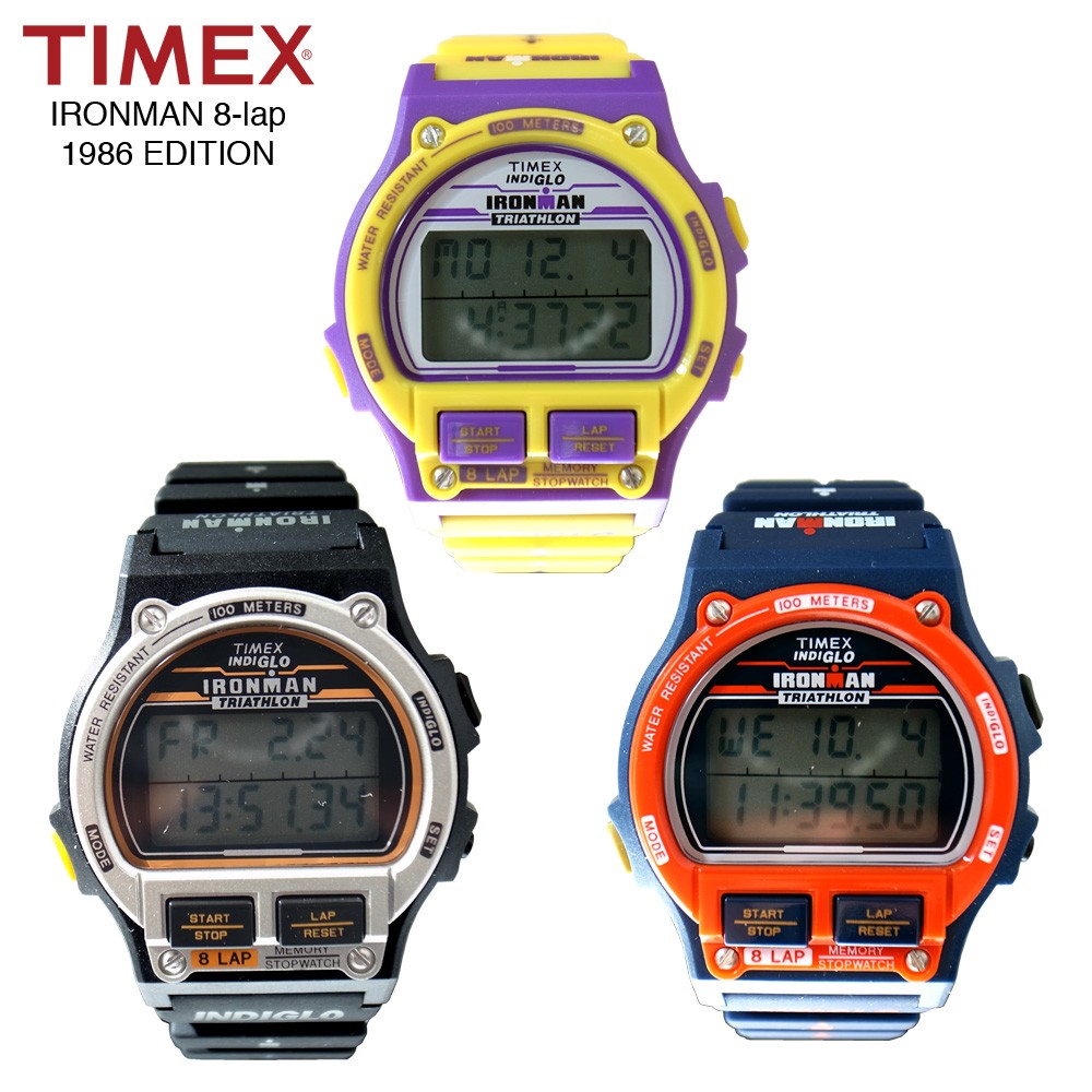 TIMEX アイアンマン 8ラップ 1986エディション / タイメックス 腕時計