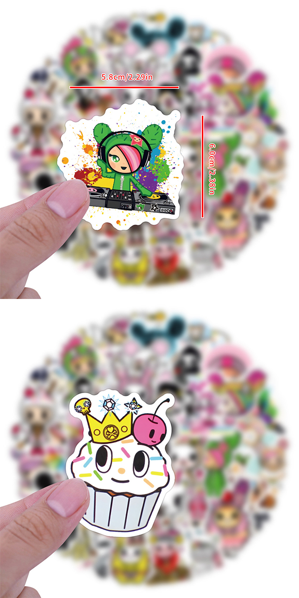 tokidoki ステッカー3