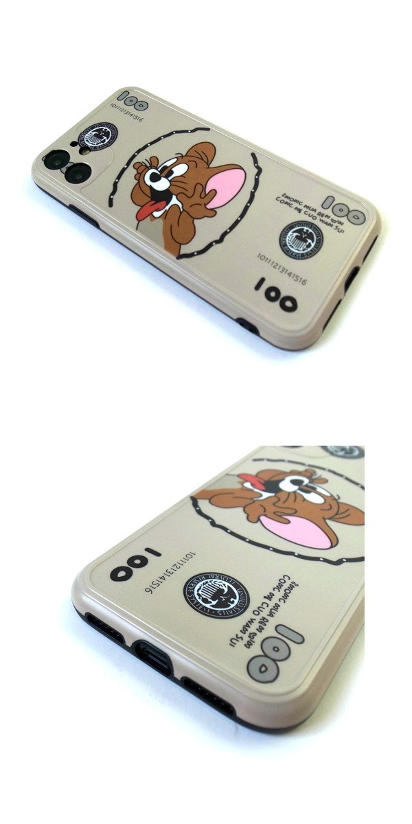 SALE トムとジェリー ドル紙幣 iPhoneケース 液晶フィルム付 iPhoneSE2