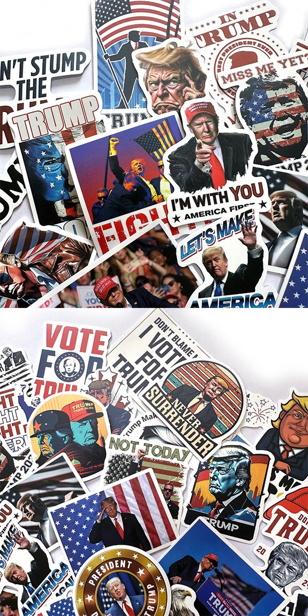  ドナルドトランプ ステッカー3