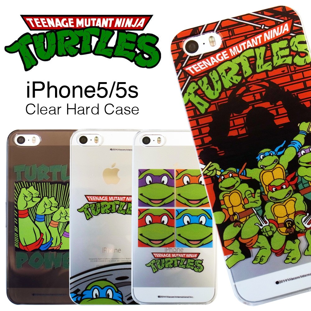 Sale ミュータント タートルズ Iphone Se Iphone5s クリアケース アメコミ 映画 忍者 Turtles アップルマーク アイフォン ケース Turtles 01 Lupo 通販 Yahoo ショッピング