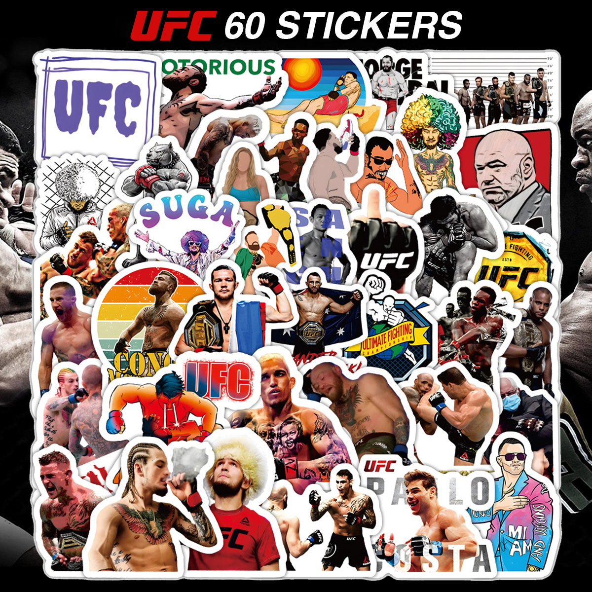 UFC ステッカー1