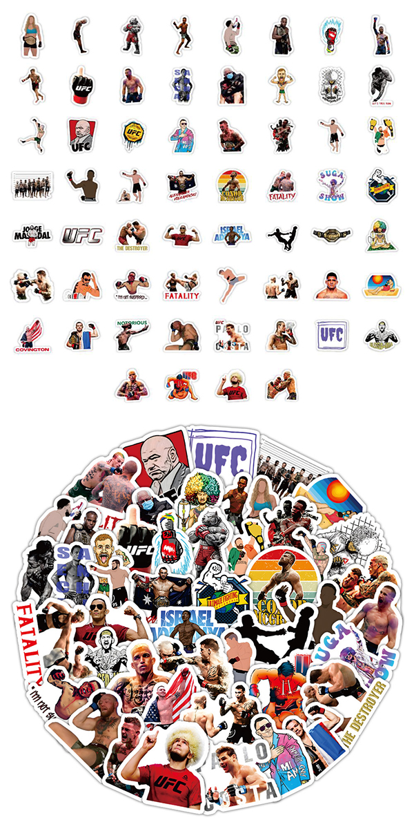 UFC ステッカー2