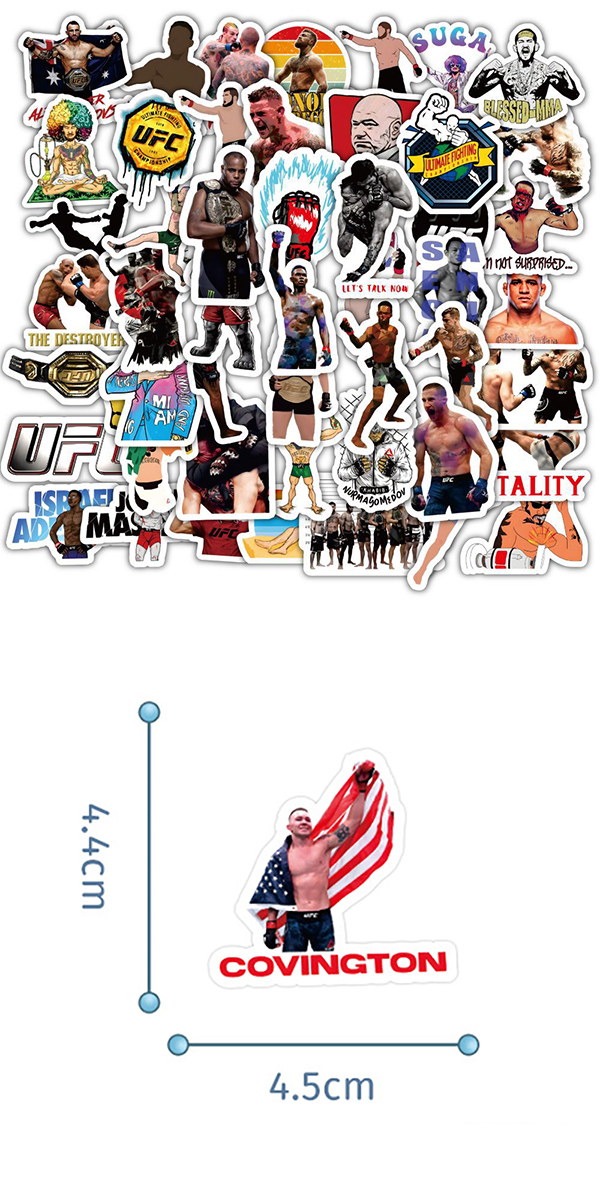 UFC ステッカー3