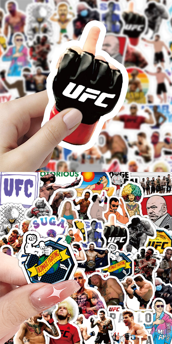 UFC ステッカー4