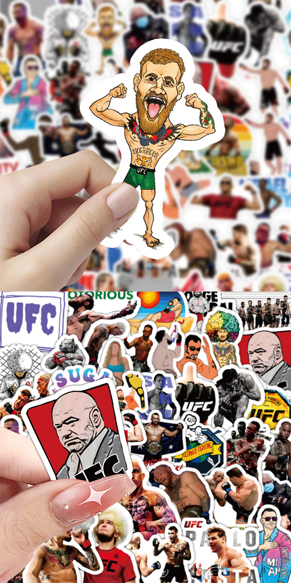 UFC ステッカー5