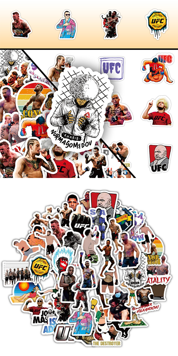 UFC ステッカー6