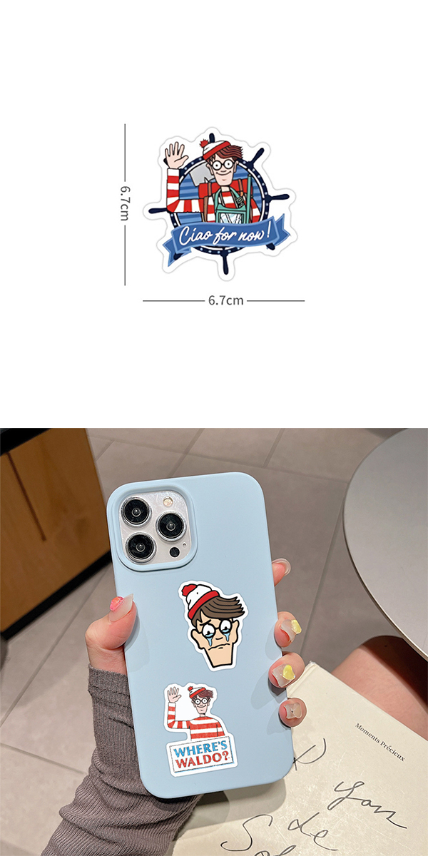 ウォーリーをさがせ ステッカー4