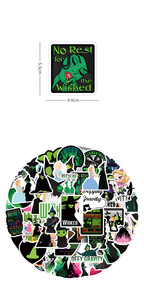  Wicked ステッカー4