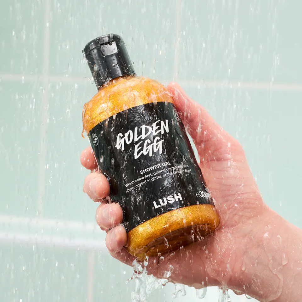 LUSH（ラッシュ） ゴールデンエッグ シャワージェル 280g イースター