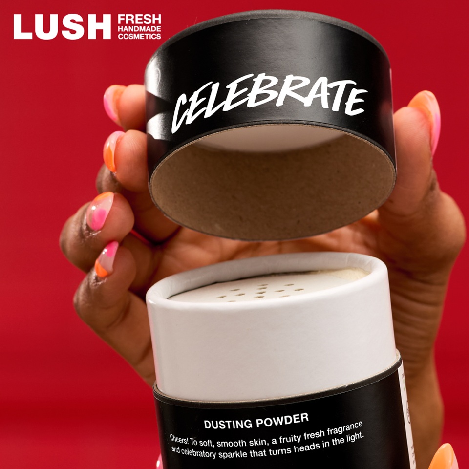 フェスパウダー LUSH（ラッシュ） セレブレーション ダスティングパウダー ボディ