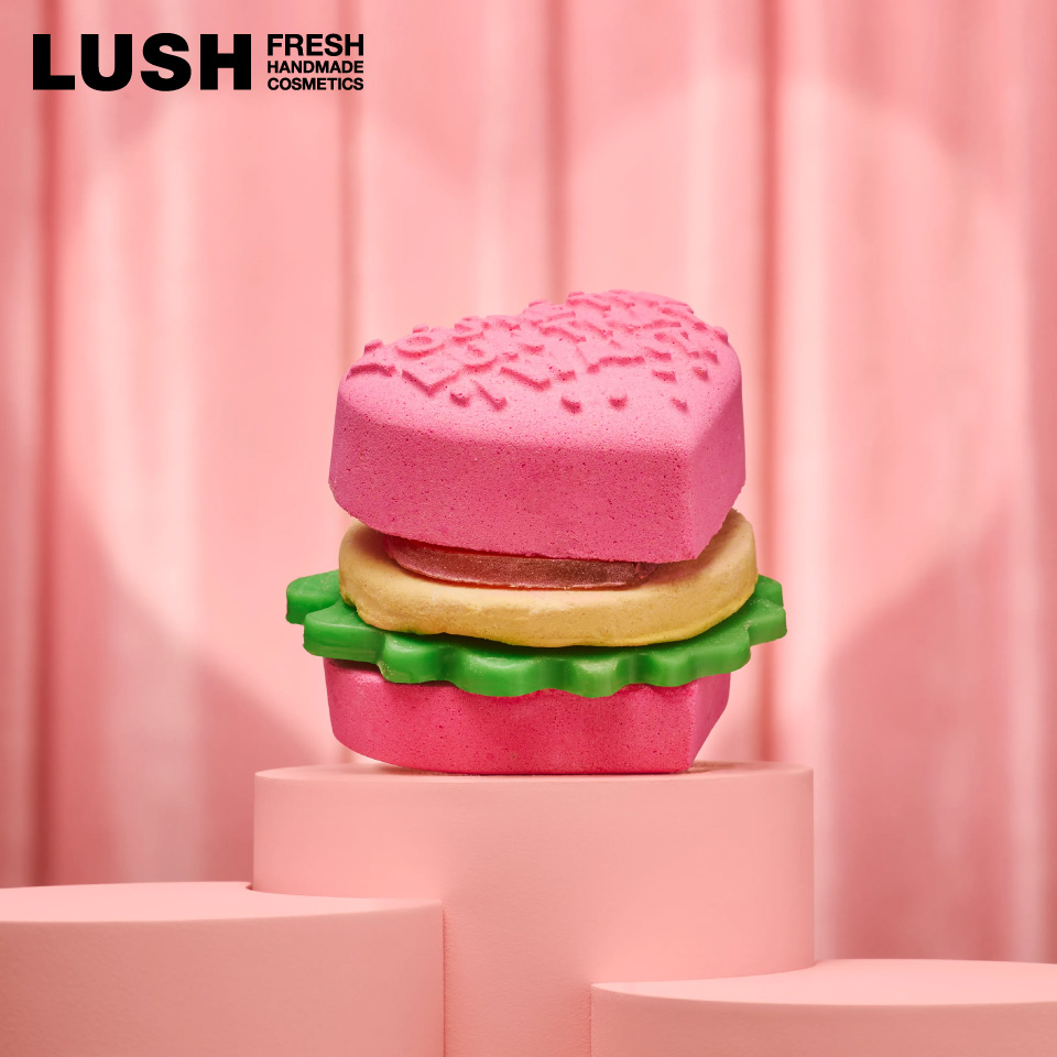 LUSH（ラッシュ） LUSHラブバーガー ギフト バスボム バブルバー 入浴