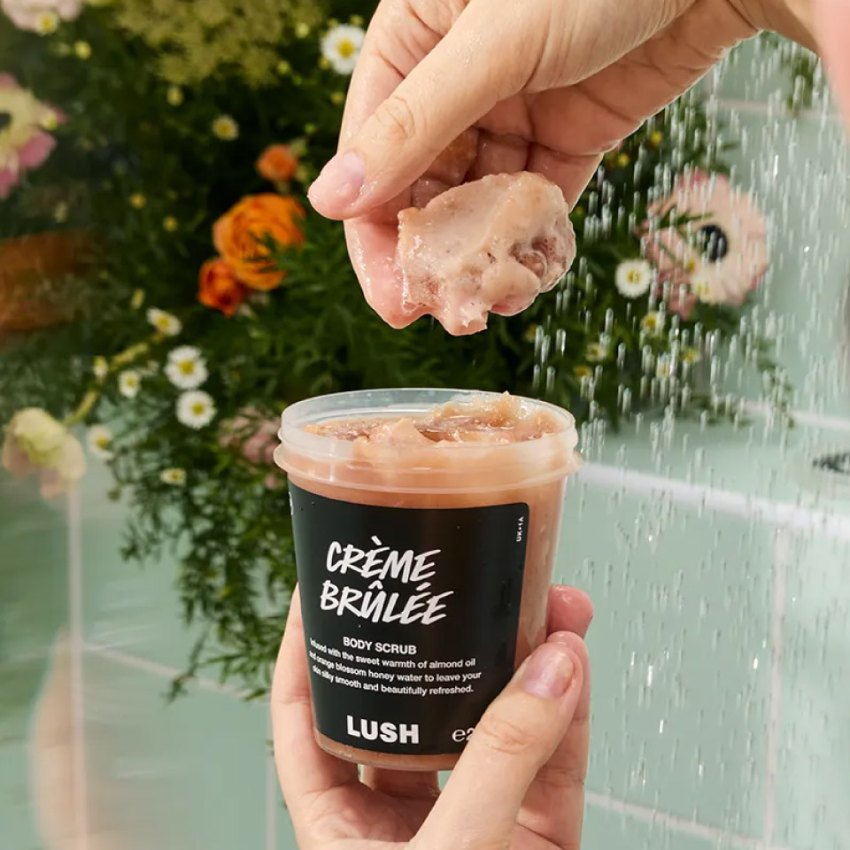 LUSH（ラッシュ） 父の日 プレゼント クレームブリュレ ボディスクラブ