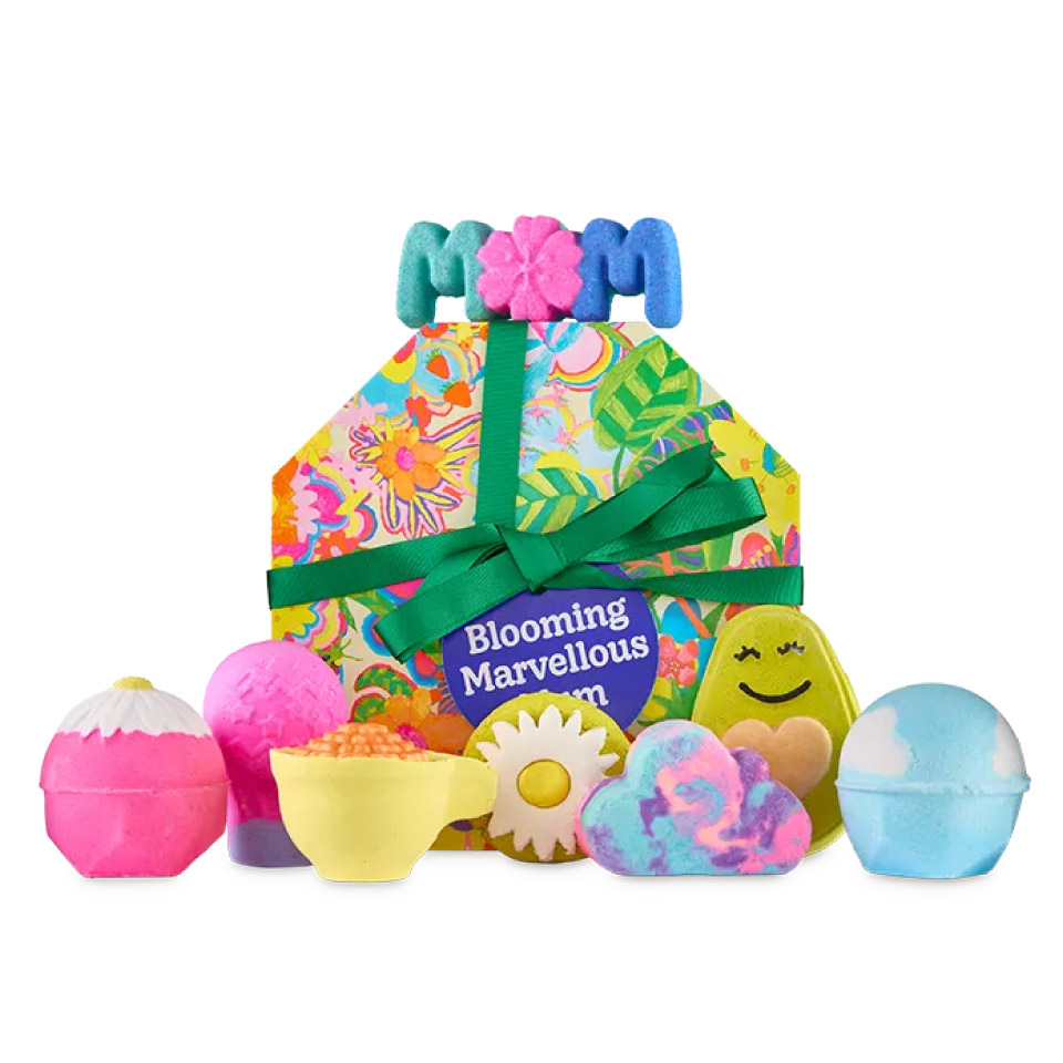 マロン LUSH 訳あり バスボム&amp;バブルバーセット LUSH（ラッシュ） 父の日 プレゼント ブルーミング マーベラス マム
