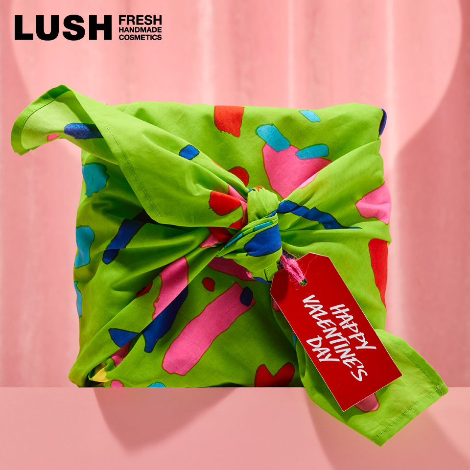 LUSH（ラッシュ） ラブ ノット ノットラップ 限定 2026 風呂敷