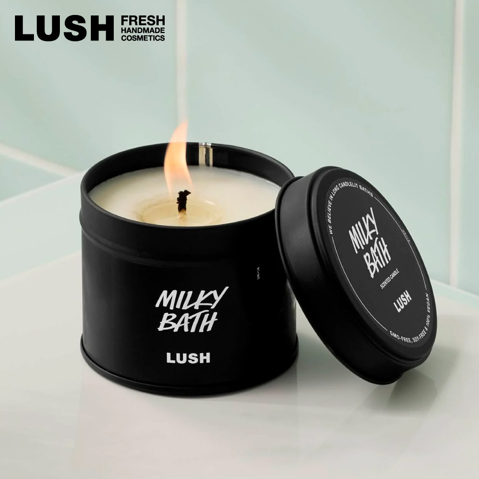 LUSH（ラッシュ） ミルキーバス キャンドル イースター 限定 2026