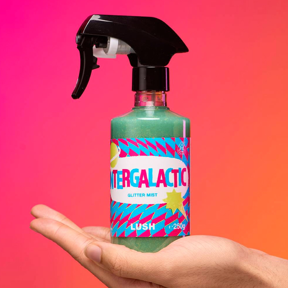 LUSH（ラッシュ） インターギャラクティック グリッターミスト