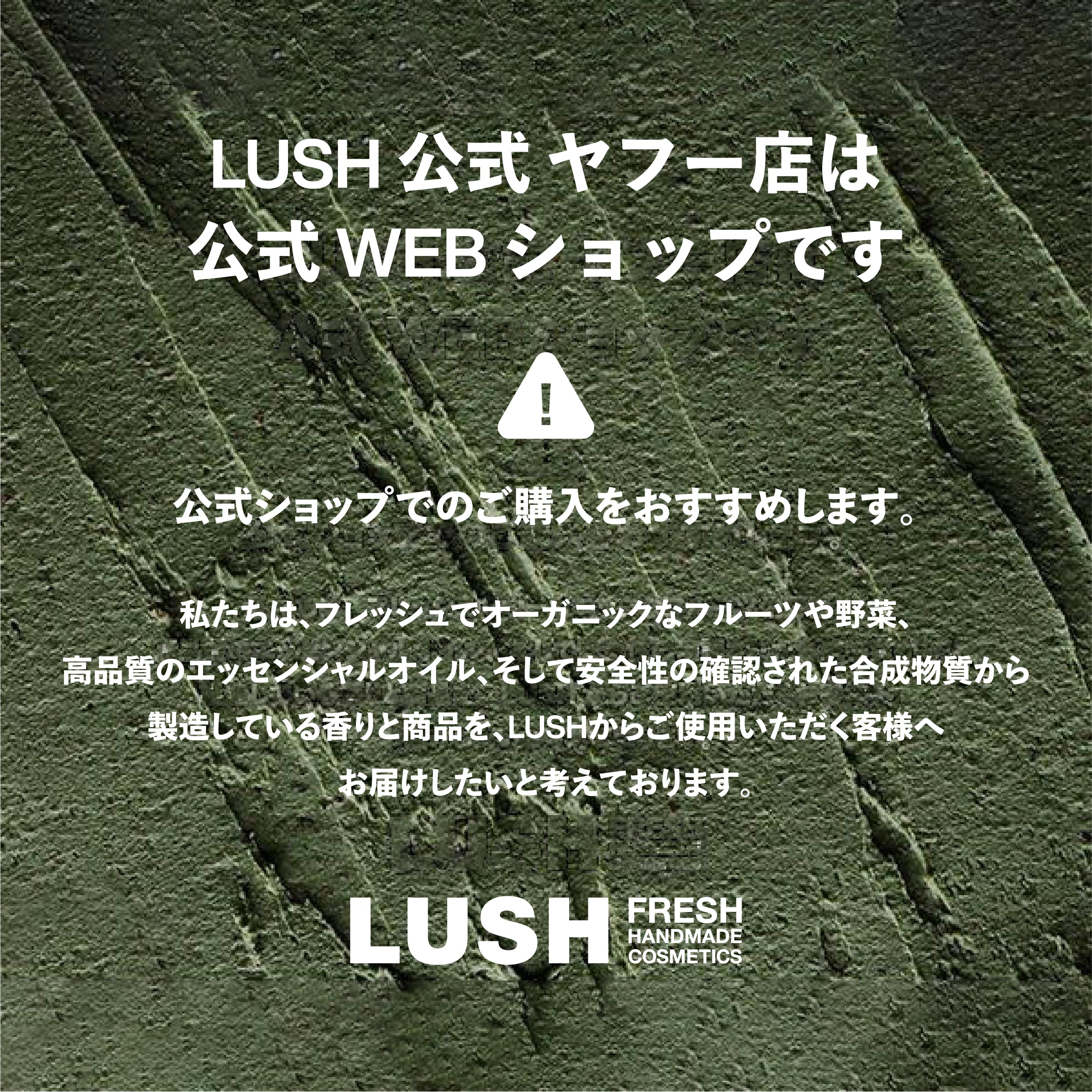 LUSH ラッシュ 公式 パワーマスクSP 125g 合成保存料不使用 フェイス