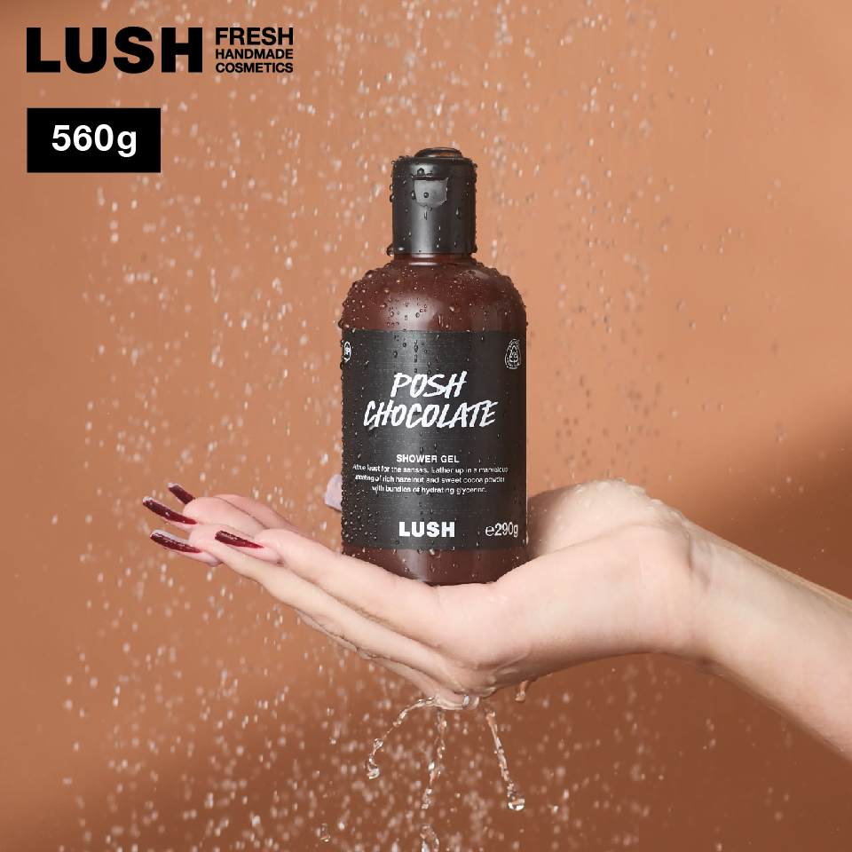 LUSH（ラッシュ） ポッシュチョコレート シャワージェル 560g