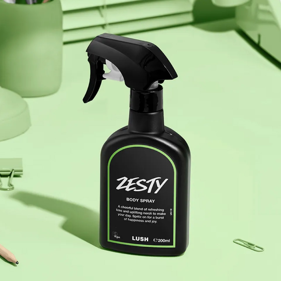 LUSH（ラッシュ） ゼスティ ボディスプレー フレグランス 香水 ライム