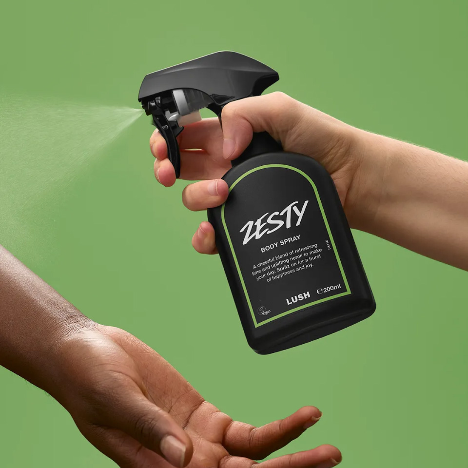 LUSH（ラッシュ） ゼスティ ボディスプレー フレグランス 香水 ライム