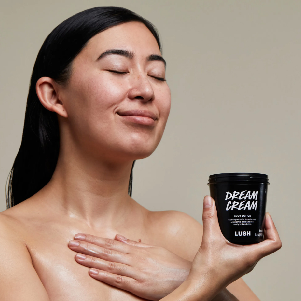 LUSH ドリームクリームSP 240g ボディローション 合成保存料不