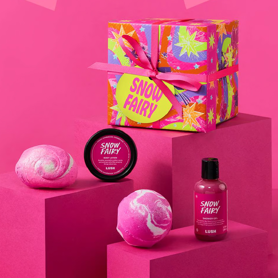 LUSH スノーフェアリー ギフト クリスマス プレゼント バス用品 バスボム 入浴剤 ボディソープ ボディローション コスメ コフレ セット ラッシュ  公式 : 62913 : LUSH公式 ヤフー店 - 通販 - Yahoo!ショッピング