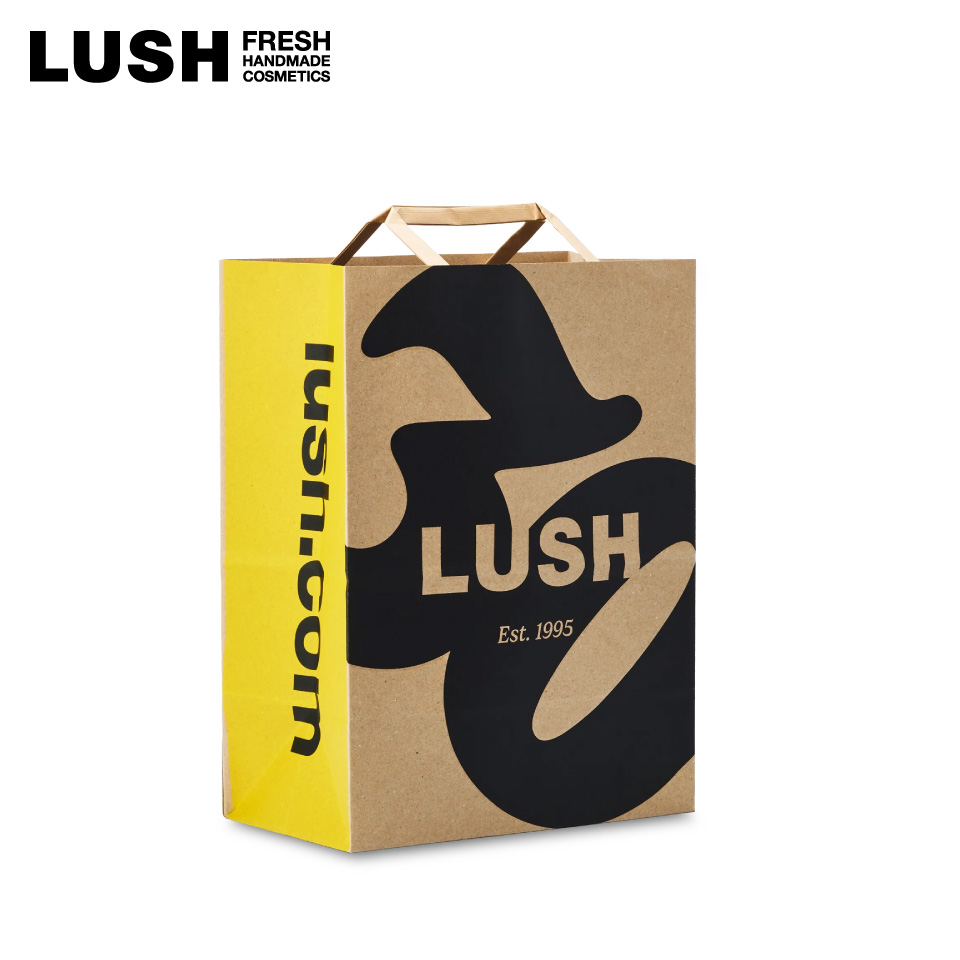 母の日 プレゼント LUSH ショッパー 紙袋 手提げ袋 買い物袋 バッグ 用