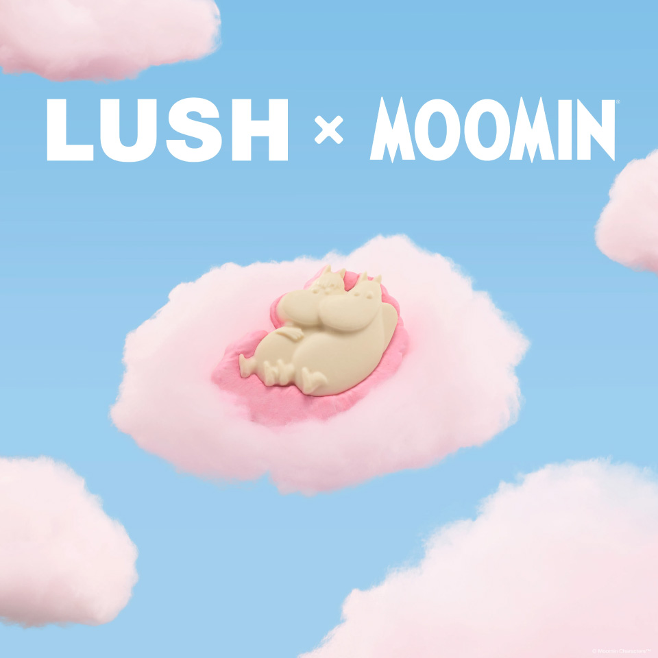 LUSH（ラッシュ） ムーミン ディライト 限定 2026 石けん 固形 石鹸