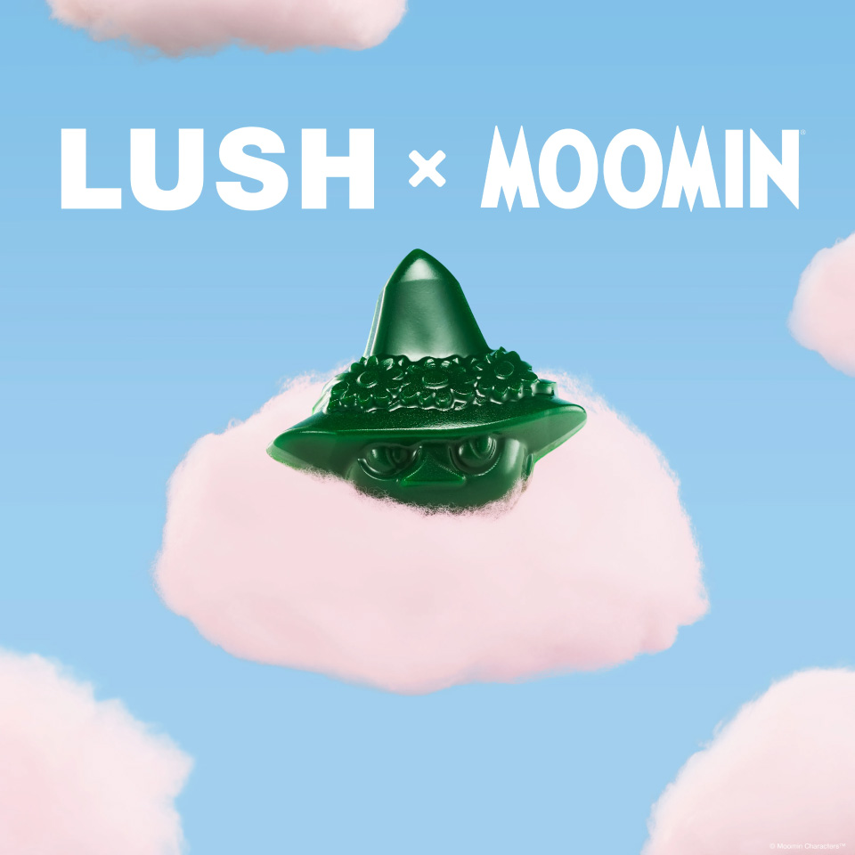 LUSH スナフキン シャワーガミー 限定 2026 ソープ 石鹸 ムーミン 人気 ヴィーガン コスメ プレゼント ラッシュ 公式 | LUSH
