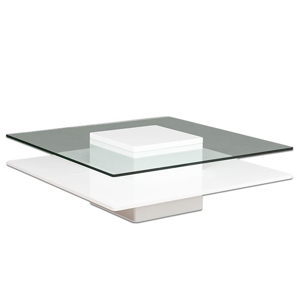 センターテーブル 高級感 正方形 モダン ブラック ウォールナット ホワイト 白 100 テーブル ローテーブル ガラステーブル おしゃれ