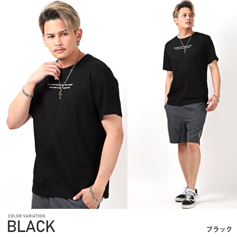 メタリックロゴ ルーズ Tシャツ 5色 半袖 ストリート 夏 cra307 DEVICE select ストリート風 ルーズスタイル 半袖Tシャツ