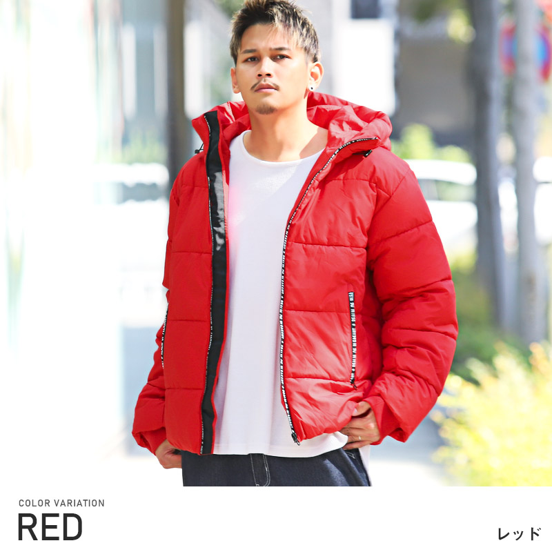 中綿ジャケット メンズ ブルゾン フェイクダウン 暖か 防寒 カジュアル