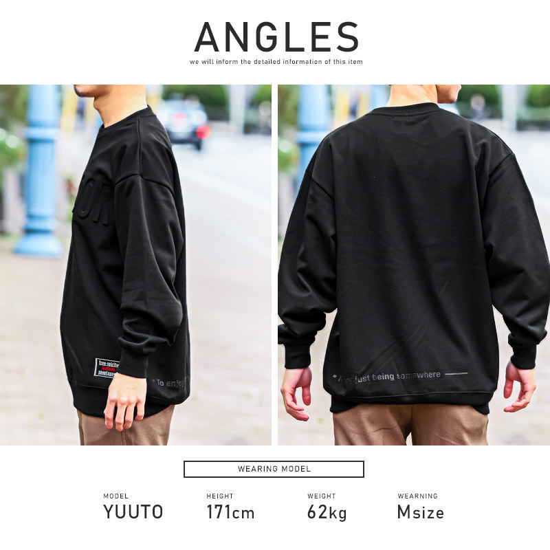 【MARK&LONA】　エンボスロゴスウェットプルオーバー　トレーナー　36 MARK&LONA】 エンボスロゴスウェットプルオーバー トレーナー 36