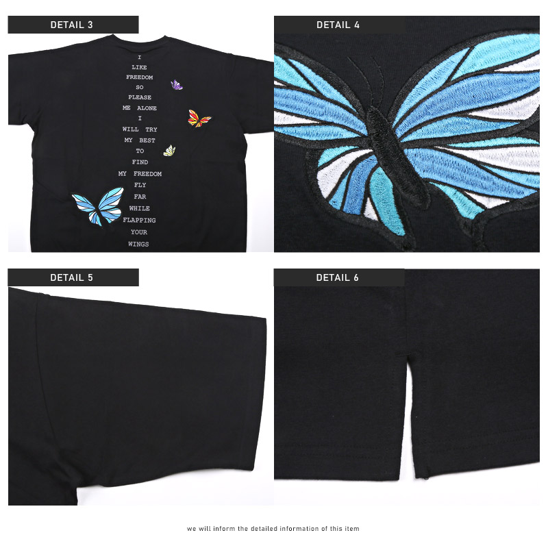 メンズ 総柄シャツ ビッグシルエット バタフライ N00120 Shoowtime シャツ オーバーサイズ / ビッグシルエットマーブル