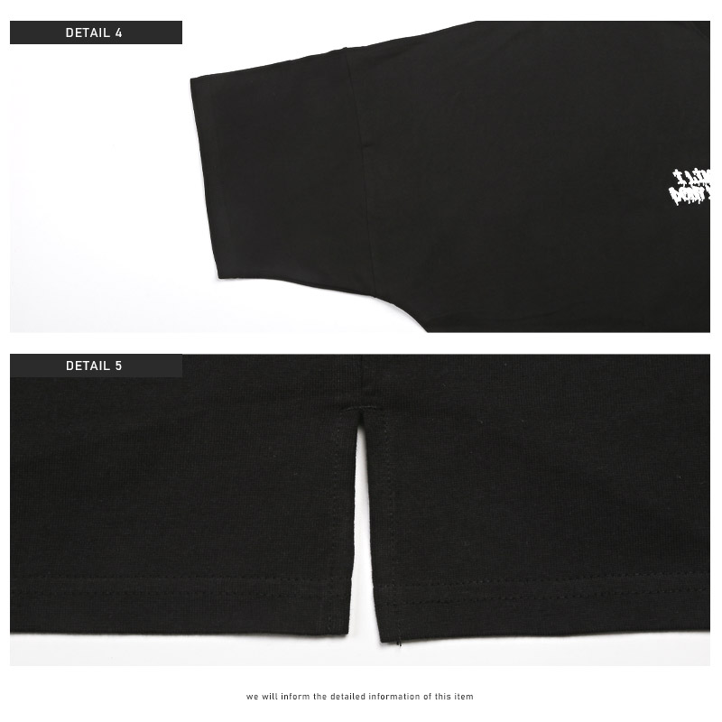 セール Tシャツ メンズ 半袖 ビッグシルエット ロゴ 発泡プリント カットソー ゆったり ストリート 韓国｜lux-style｜12