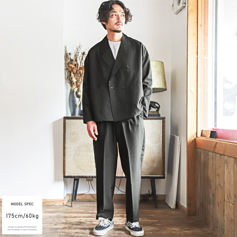 Y's for men テーパード パンツ Y's for men yohji yamamoto タック入り テーパードパンツ（MJ-P0