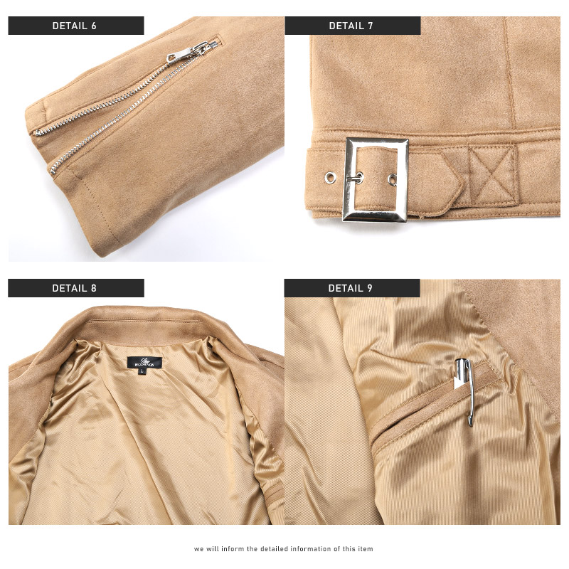 フェイクスエード ダブルフェイスジャケット ZARA］ダブルフェイス フェイクスエードジャケット (ZARA/レザー