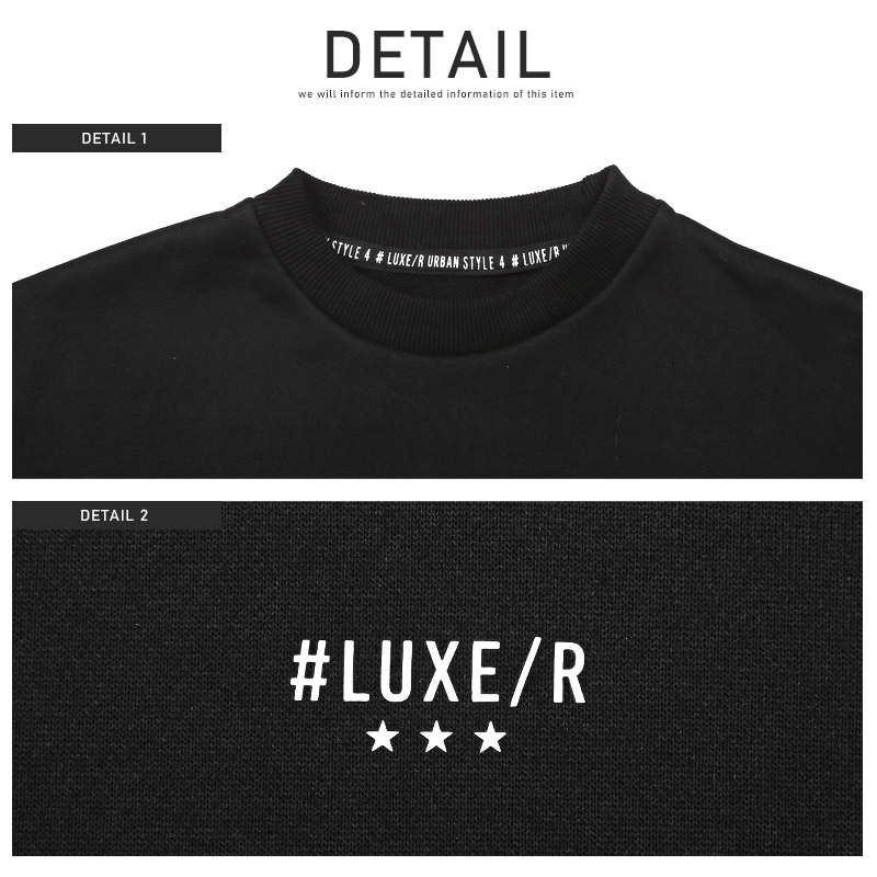 トレーナー メンズ スウェット ロゴ シャギー 刺繍 ワッペン スエット