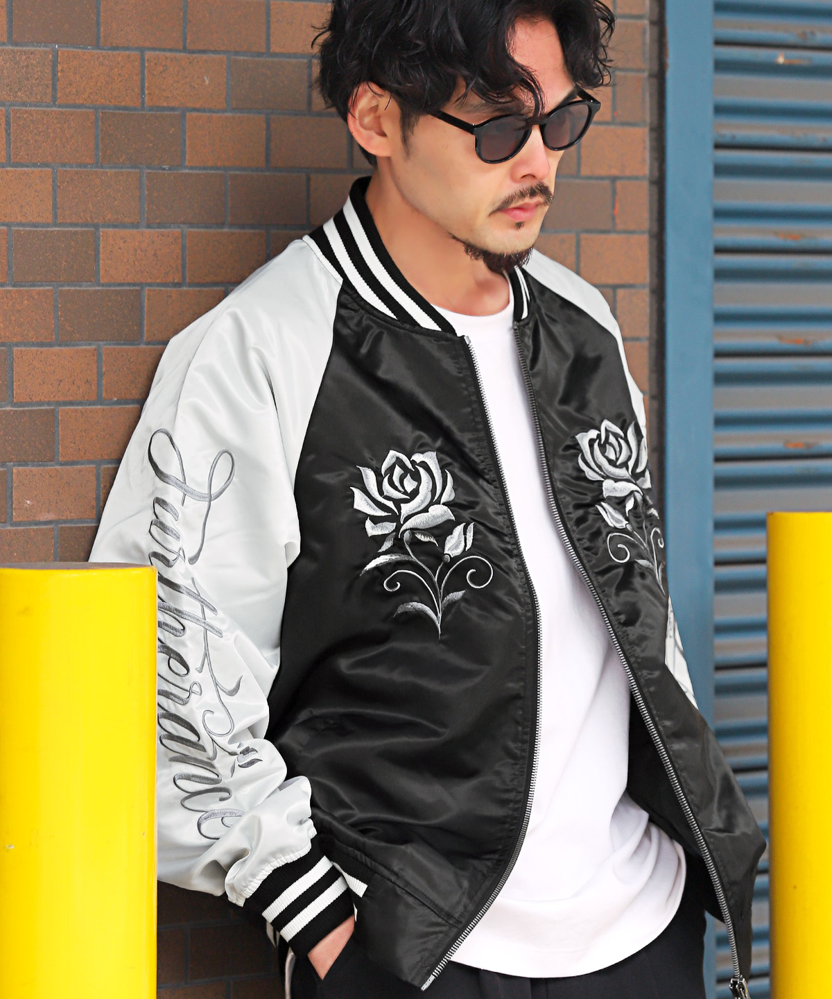 GLIMCLAP ブルゾン アウター mj10215- Ripstop nylon × shaggy