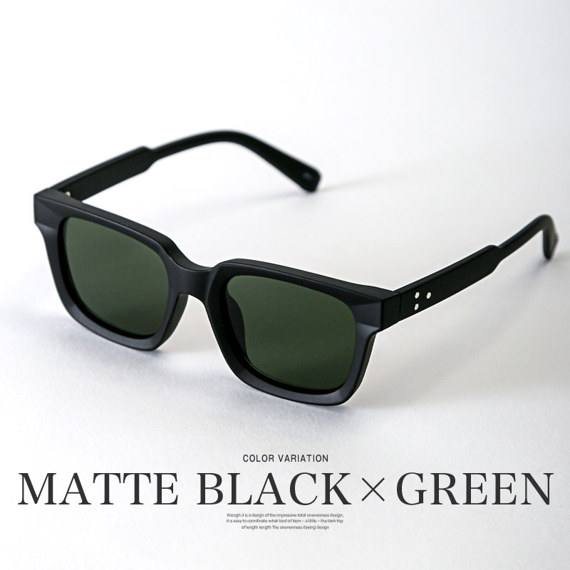 サングラス ウェリントン スクエア メンズ レディース 男女兼用 ミラー