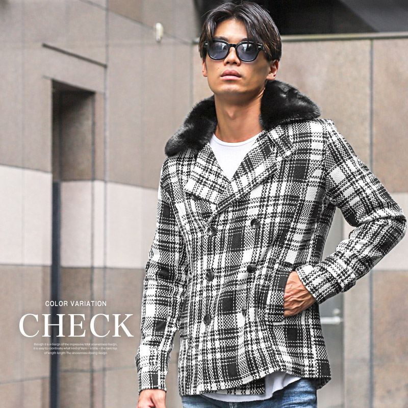 Bernings Sho バーニングショー コート メンズ ハーフ丈 ハーフコート