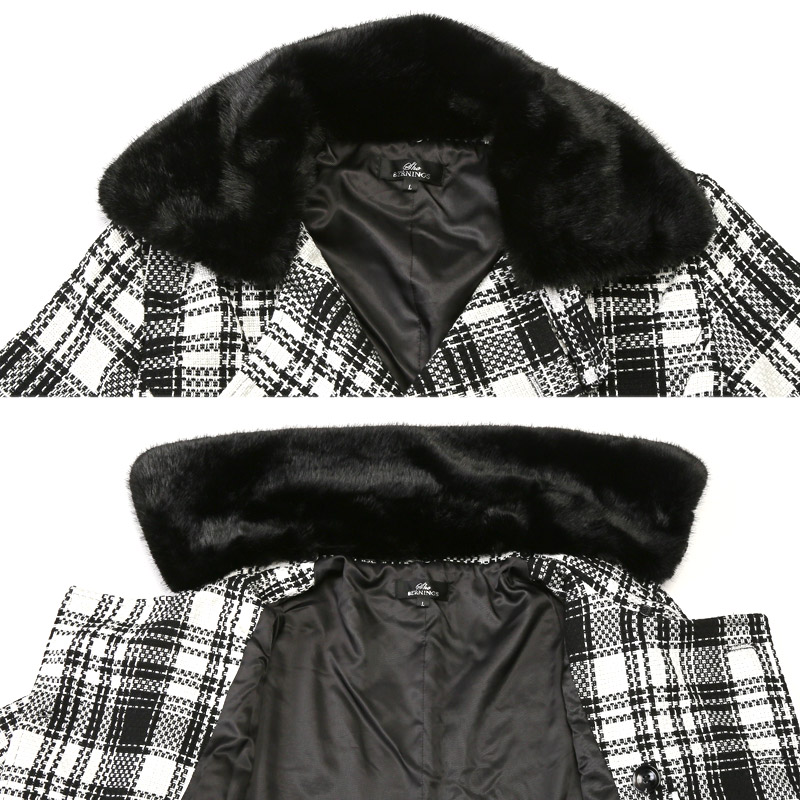 Bernings Sho バーニングショー コート メンズ ハーフ丈 ハーフコート