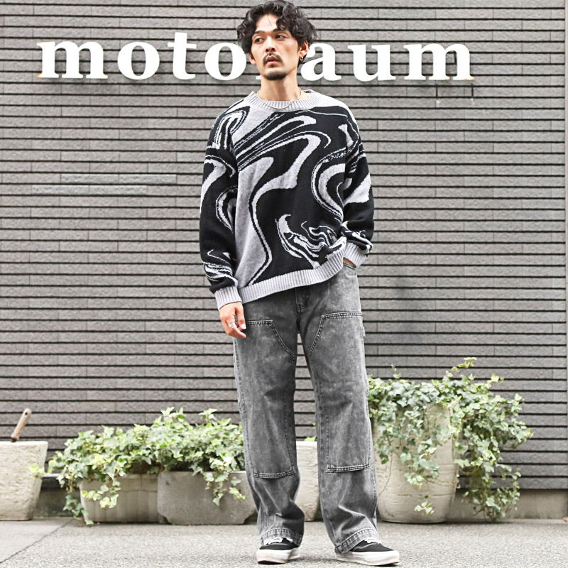 デニムパンツ メンズ ジーンズ ダブルニー ペインターパンツ