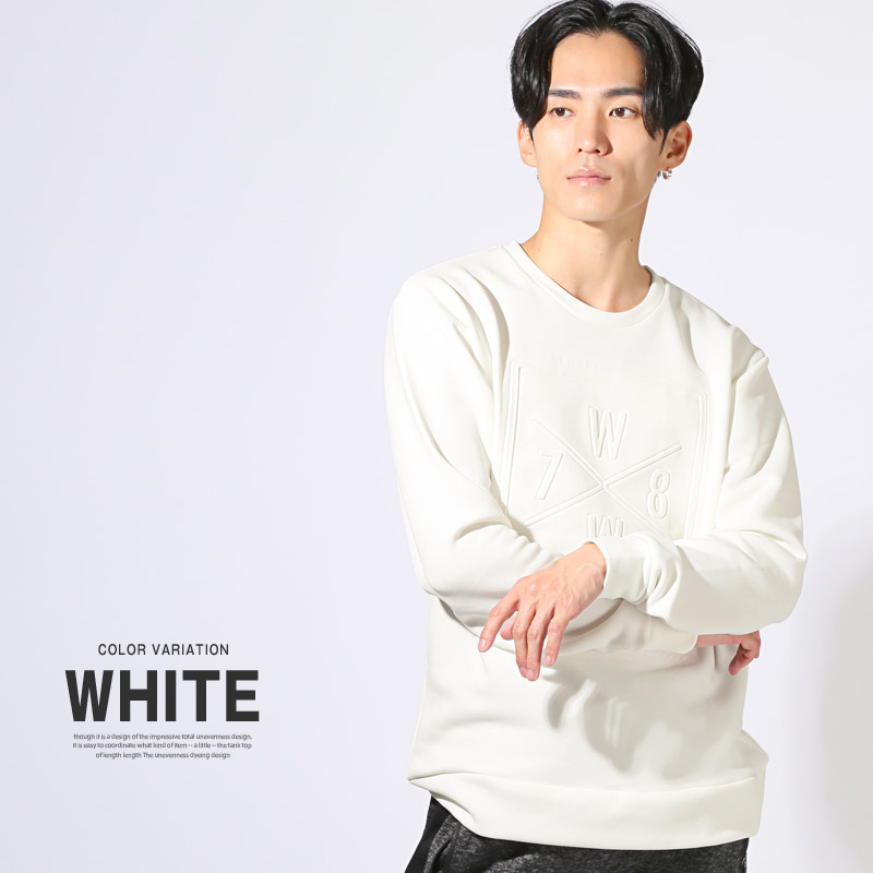 新品未使用　NEW ERA ホワイト トレーナー スウェット　裏起毛 楽天市場】ニューエラ トレーナー スウェット NEW ERA クルー