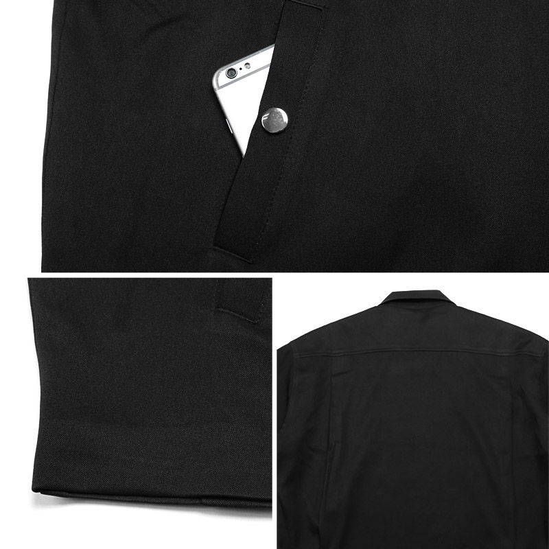 ブルゾン ジャケット メンズ レディース ショート丈 オーバーサイズ