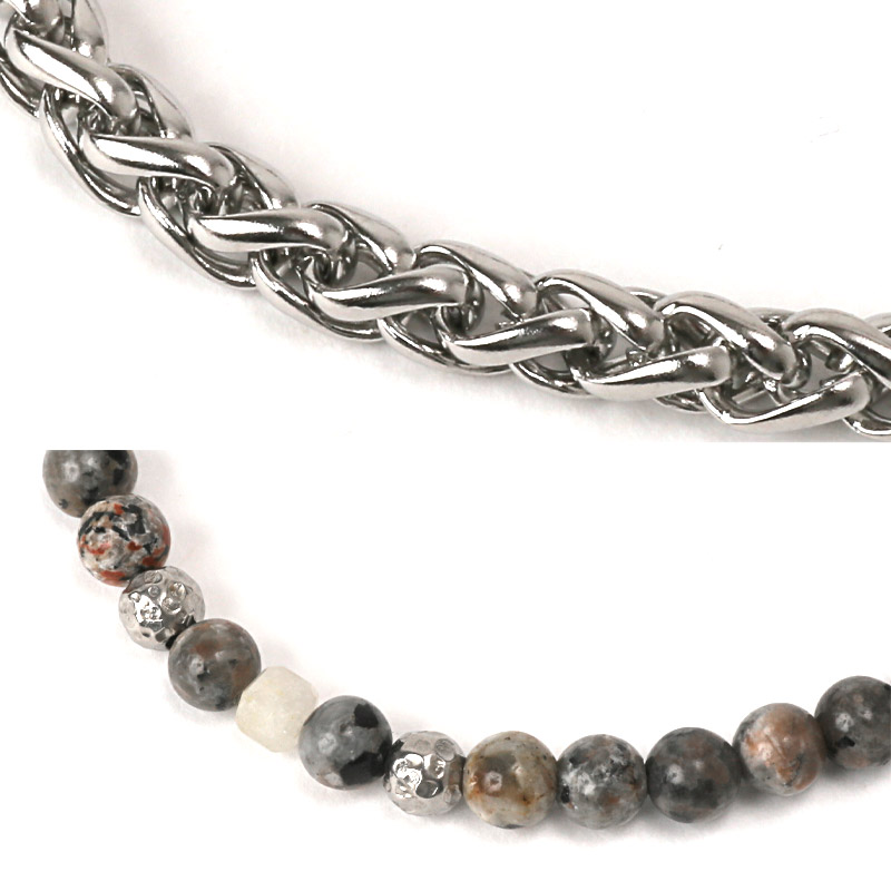 メール便】ブレスレット メンズ レディース ストーン 天然石 韓国