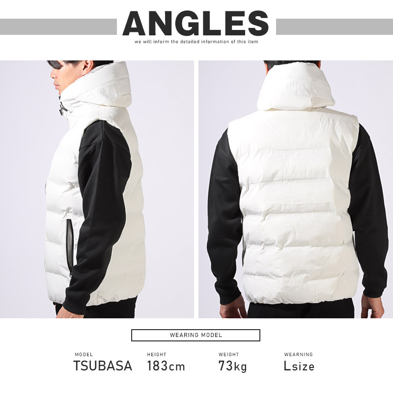 中綿ベスト メンズ レディース ファイバーダウン ダウンベスト ベスト