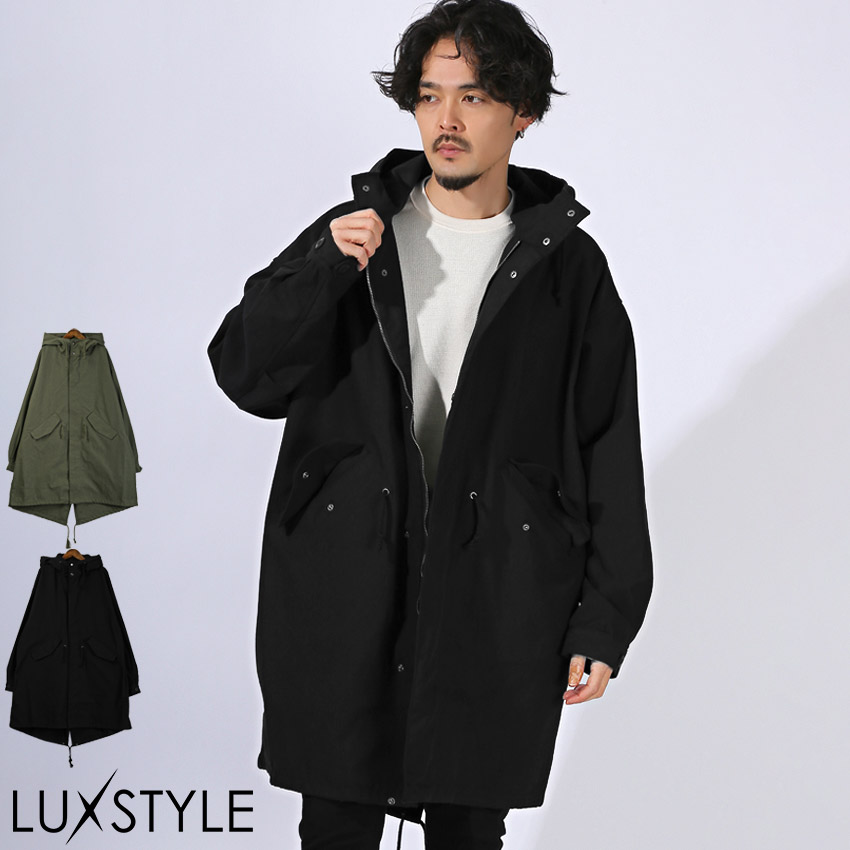 モッズコート M-51 X-LARGE 黒 LUXSTYLE モッズコート コート M-51モッズコート メンズ