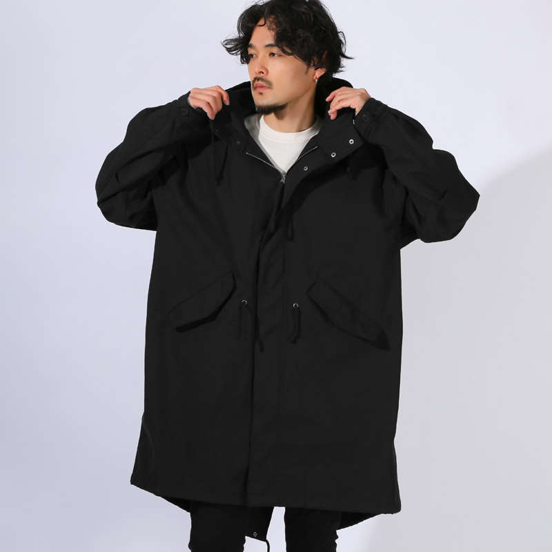 AMERICAN RAG CIE ビッグシルエット M-51 モッズコート 黒 モッズコート M 51[品番：LU000013532]｜LUXSTYLE（ラグスタイル